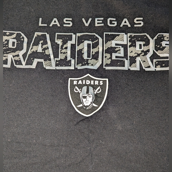 NFL Team Apparel‎ Las Vegas Raiders Men's Large Graphic T-Shirt - Picture 2 of 4